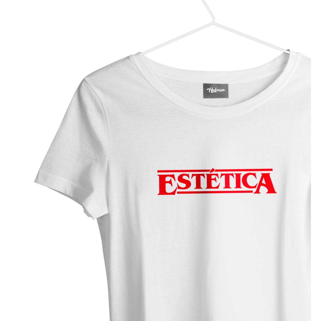 Babylook feminina de Viscolycra Estética ST I Camiseta feminina profissões