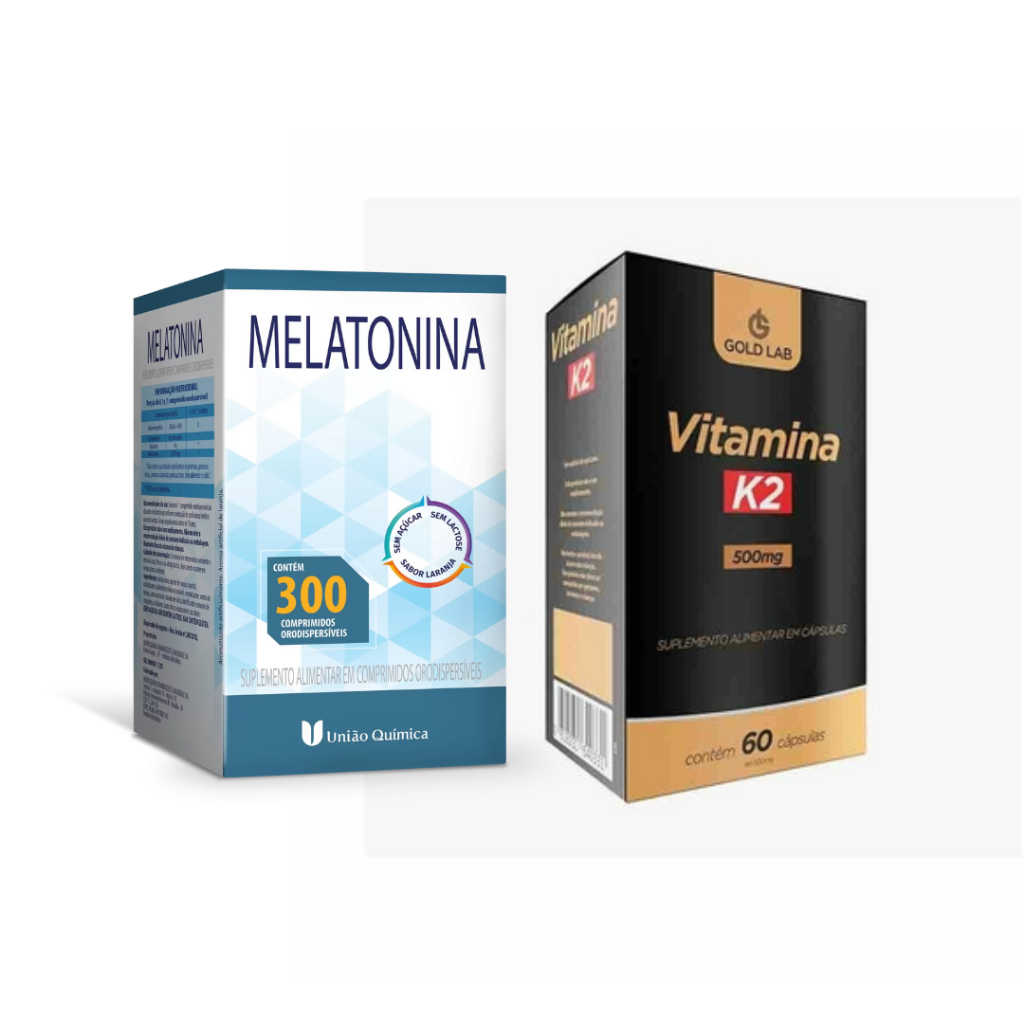 KIT VITAMINA K2 + SUPLEMENTO MELATO SONO