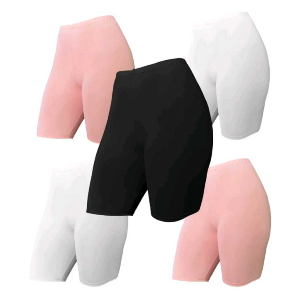 Kit 10 Shorts Anágua Segunda Pele Bermuda Feminino Longo Revenda Atacado REF. 128