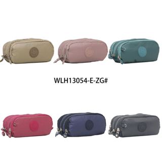 Estojo Triplo 3 Zipers Com Elastico No Lado Gitroy True Black em Oferta na Shopee