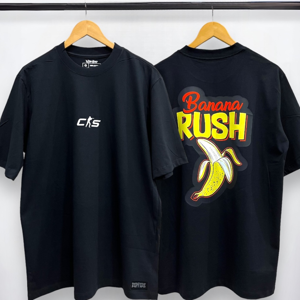 Camiseta Masculina Games Banana Rush CS2 Counter Strike Global Offensive E-sports