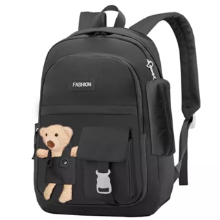 Mochila Feminina Bolsa Social Média Antifurto Volta as Aulas Colorida Bolsas Menina Chaveiro Escolar Moderna Luxo Estojo em Oferta na Shopee