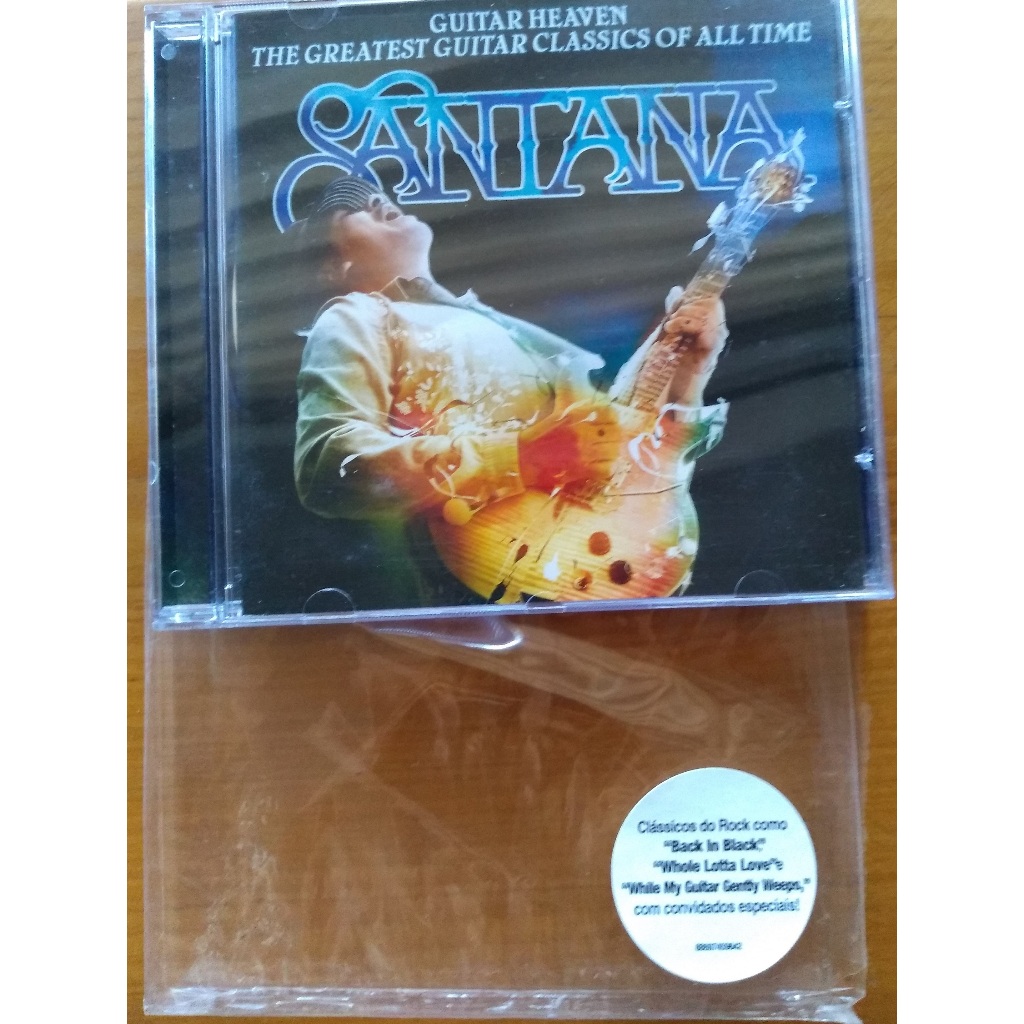 CD SANTANA - GUITAR HEAVEN THE GREATEST GUITAR CLASSICS OF ALL TIME (CHRIS CORNELL, SCOTT WEILAND, JOE COCKER ...)