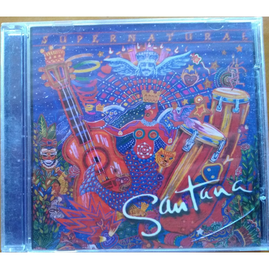 CD SANTANA SUPERNATURAL (MANÁ, DAVE MATTHEWS, EVERLAST, ROB THOMAS ...)