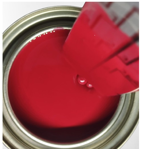 Tinta Automotiva Poliéster Cor Vermelho Ipiranga R250 Para Motos Honda Com 225ml