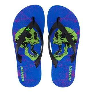 Sandalia Chiinelo Kenner New Summer Heavy Skull Original Masculino Feminino