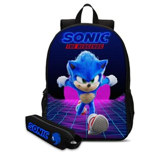 MOCHILA ESCOLAR SONIC ESTOJO COSTAS VOLTA ÀS AULAS VÁRIOS MODELOS