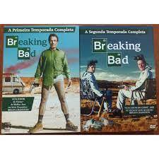 Box DVD Breaking BAD Primeira e Segunda Temporada