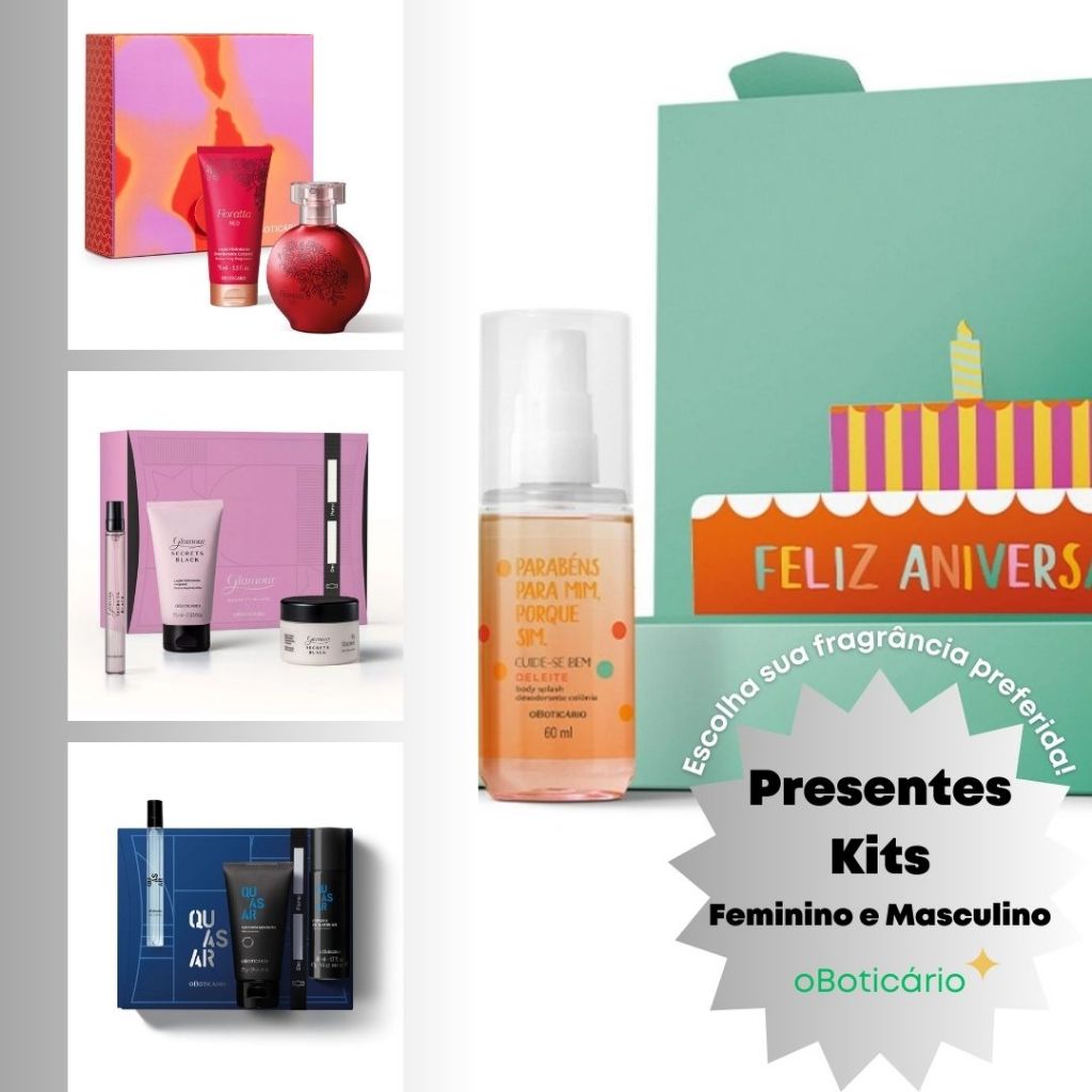 Kits do Boticário Feminino: Onde Comprar | BuscaProdutos