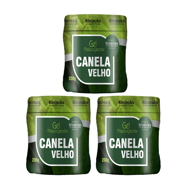 Creme Massageador Canela de Velho - Rhenuks > em Oferta na Shopee