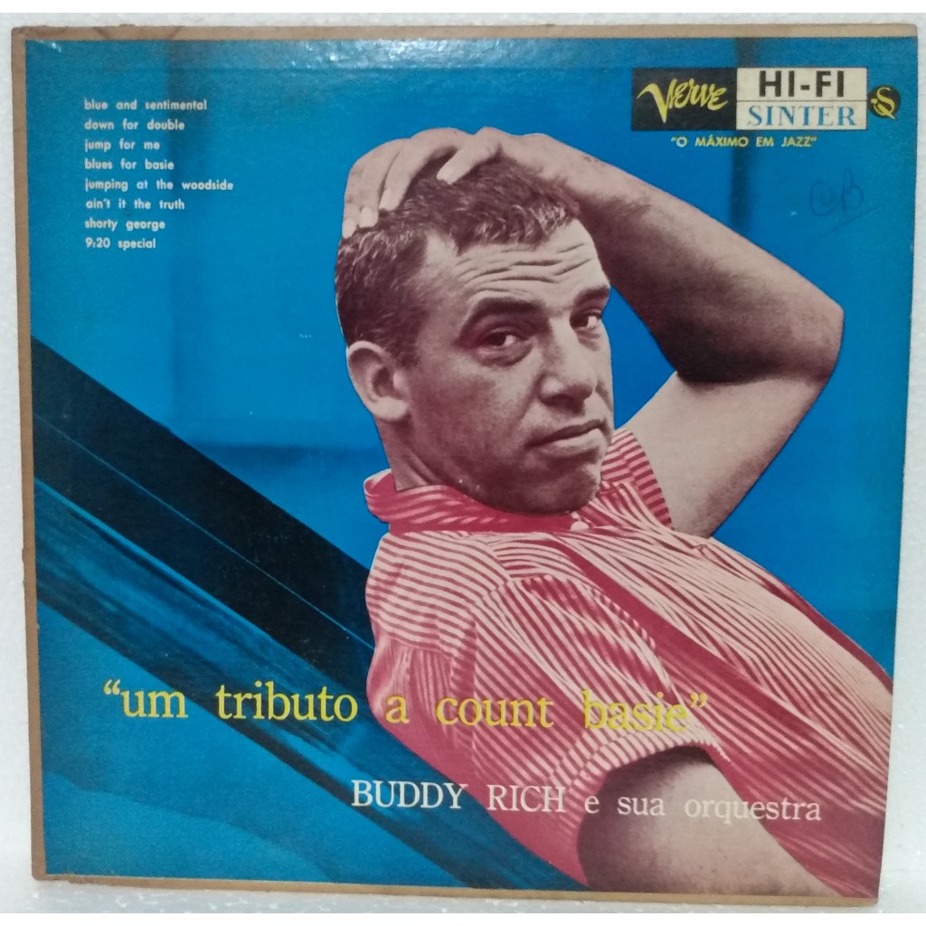 Lp - Buddy Rich - Um Tributo a Count Basie