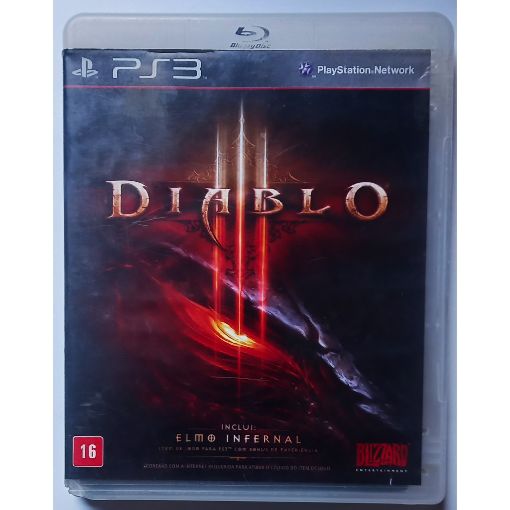 JOGO DIABLO 3 ORIGINAL MIDIA FISICA CD.