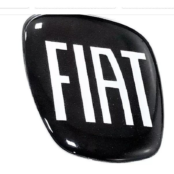 Emblema Volante Fiat Resinado    ARGO/BRAVO/GRAND SIENA/MOBI/PALIO ATRACTIVE/UNO 2011