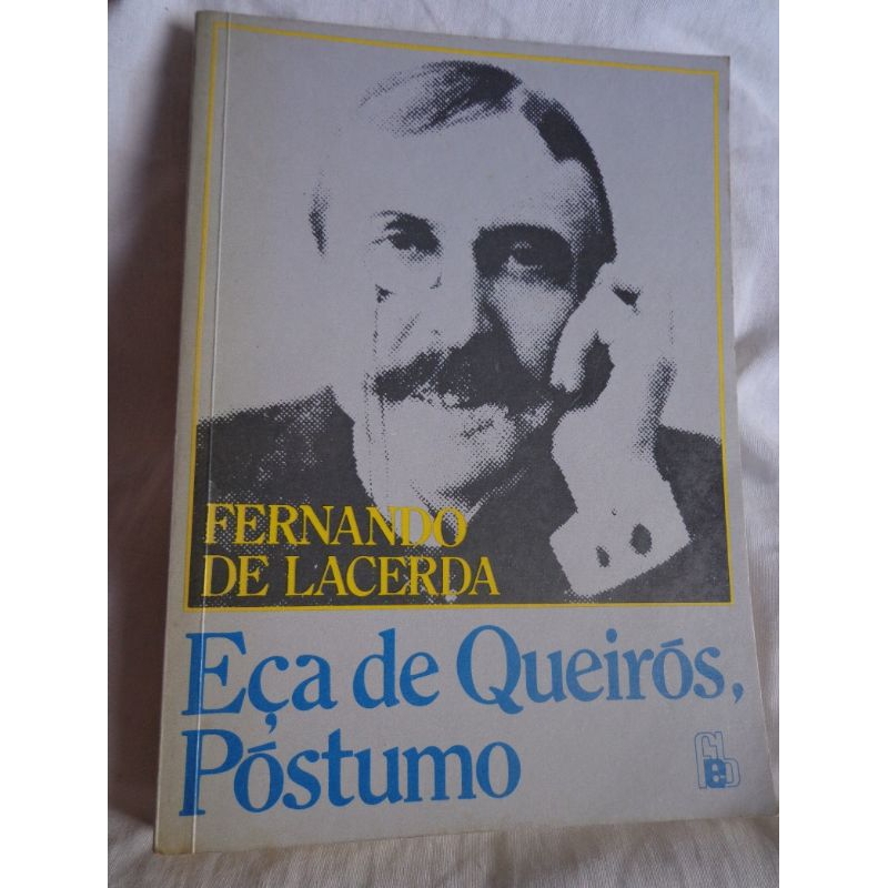 eça de Queirós, póstumo Fernando de Lacerda livro usado