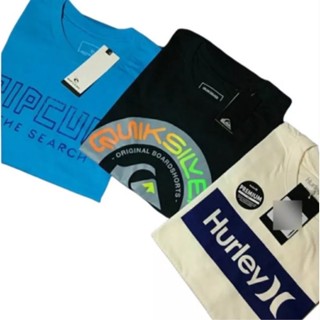 Kit 03 Camiseta Masculina Estampada 100 % Algodão Multimarcas ( Estampas Variadas)