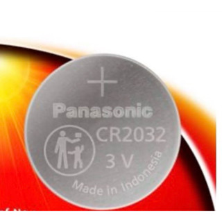 Kit 1 Cartela Pilha Bateria Panasonic Cr2032 3v 5 Unidades