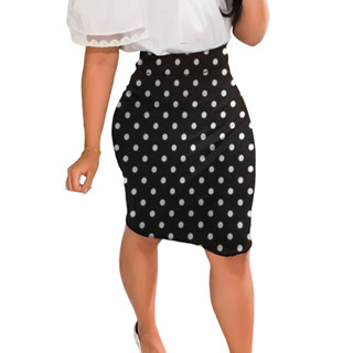Saia Moda Evangélica Midi Social Cós Alto do 36 ao 46