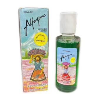 Colônia Alfazema seiva - 118 ml Fragancia concentrada em frasco de vidro