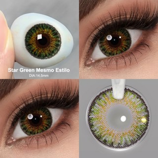 Freshgo Lente De Contato Coloridas Com Cosméticas lentes Macias De Maquiagem 14.5mm 1 Par Brasil envia entrega rápida