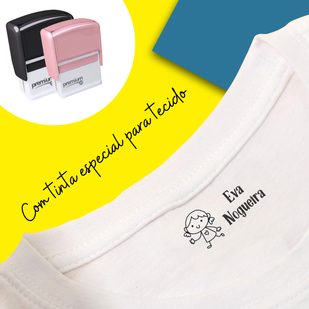 Carimbo para Tecido marcação de uniforme Marcação de roupas com tubo de tinta. em Oferta na Shopee