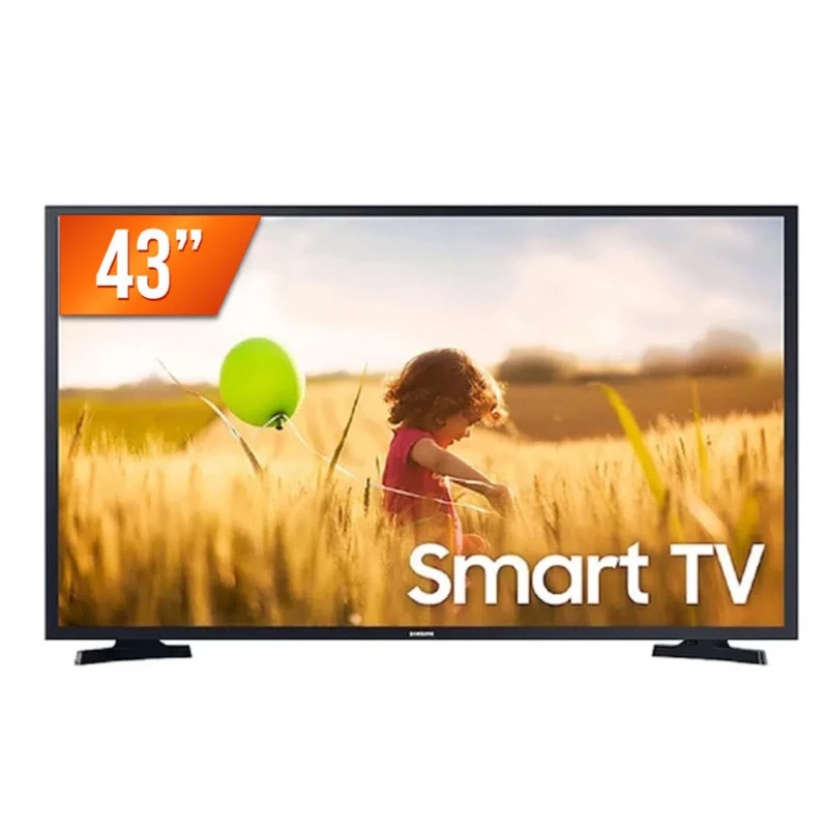 Smart TV Samsung 43 FDH HDMI USB Wi-FI LH43BETMLGGXZD