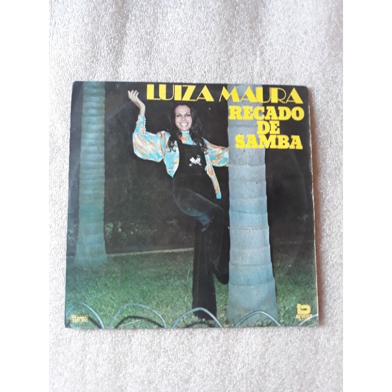 LP Luiza Maura - Recado de Samba  1976