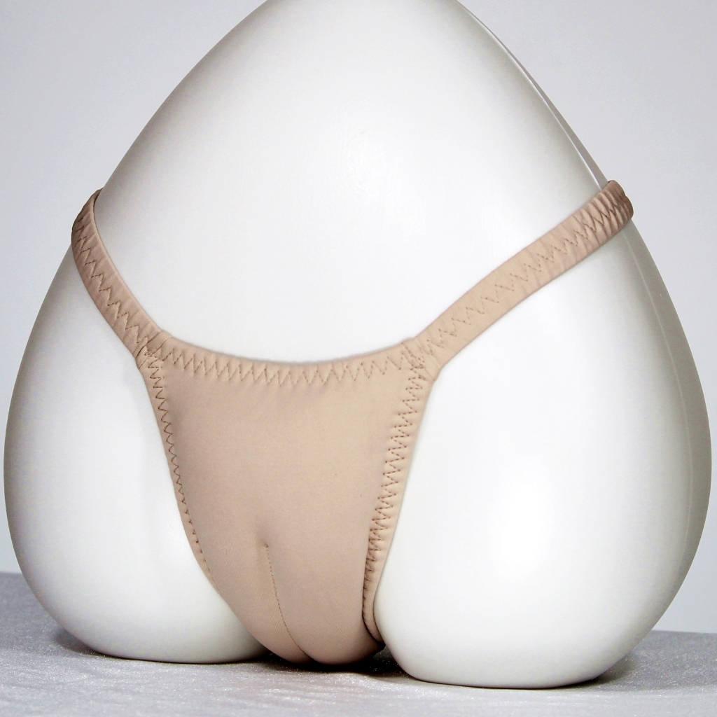 Noneca - Calcinha Aquendar Rachinha-Bege "cameltoe"  Modelo Tanga de Aquendar a Neca Faz Pata de Camelo | Capô de Fusca em Oferta na Shopee