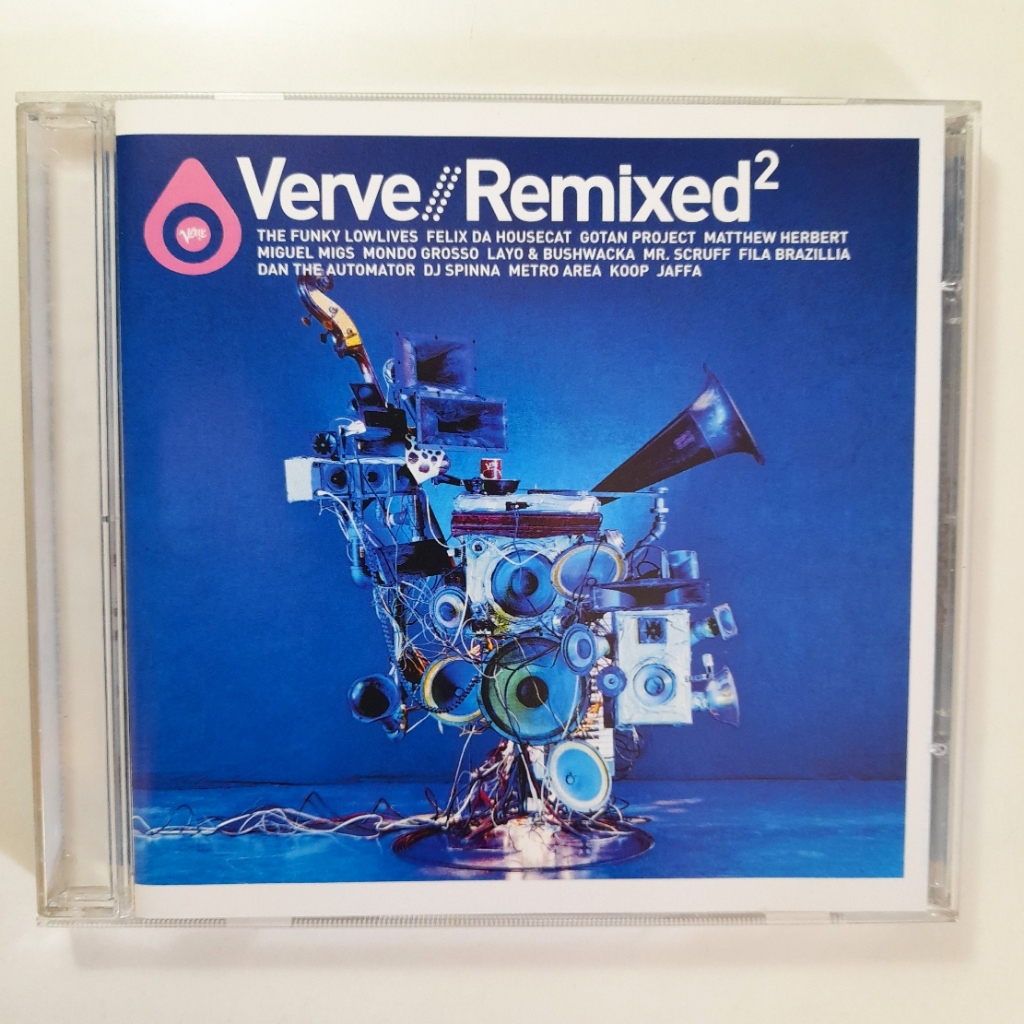 Cd Verve Remixed 2, c/ Nina Simone, Carl Tjader, Ella, Astrud etc. Seminovo. Mídia intacta.