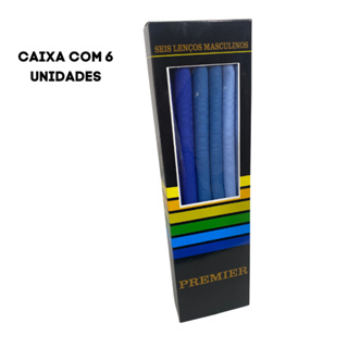 Lenços De Bolso Masculino Caixa com 6 Unidades Kit Econômico Perfeito Para Usar Com Terno 39x39cm Marca Presidente Premier em Oferta na Shopee