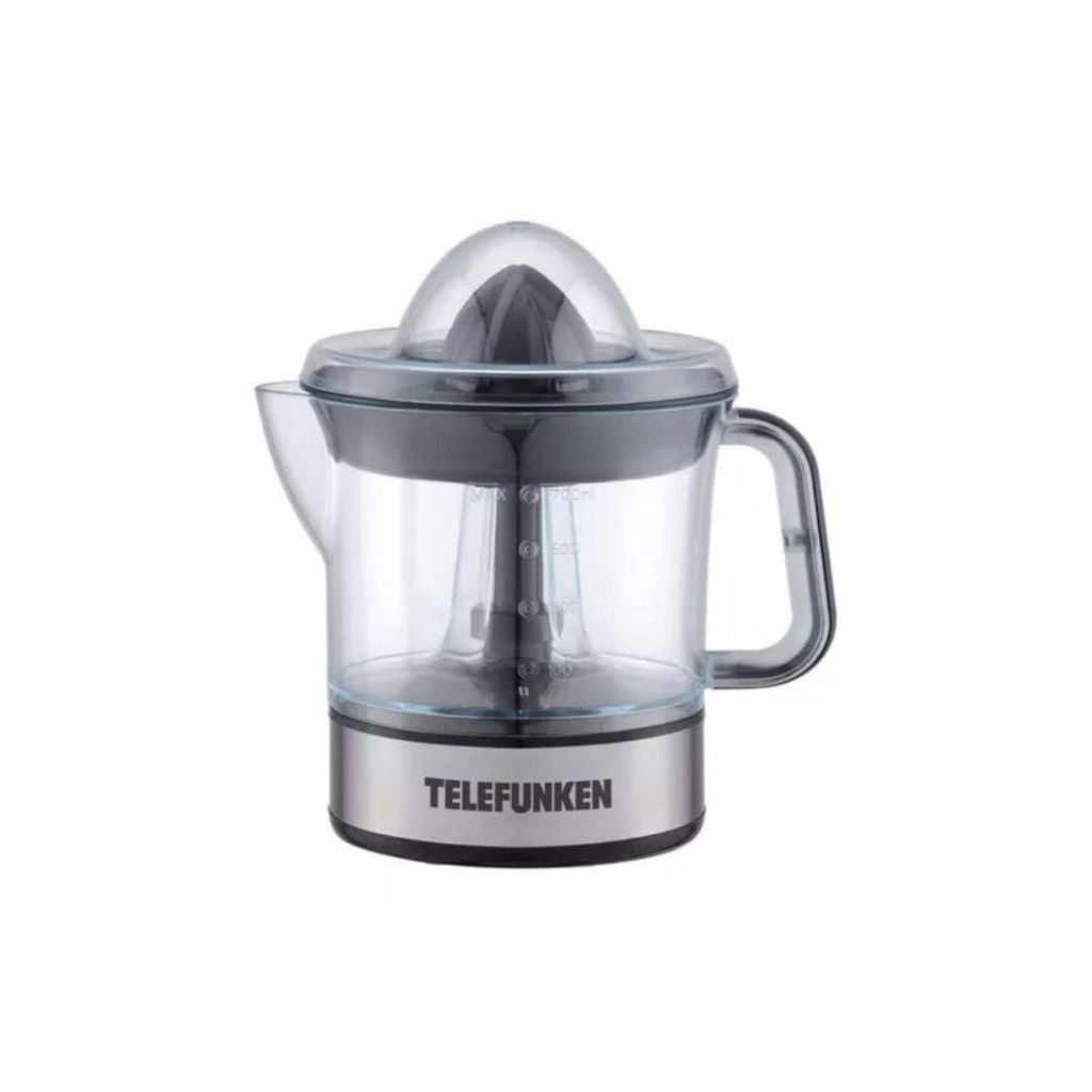 Espremedor De Frutas Elétrico 700ml TFJUICER700PROV Telefunken Juicer Cinza Sucos Laranja Limão