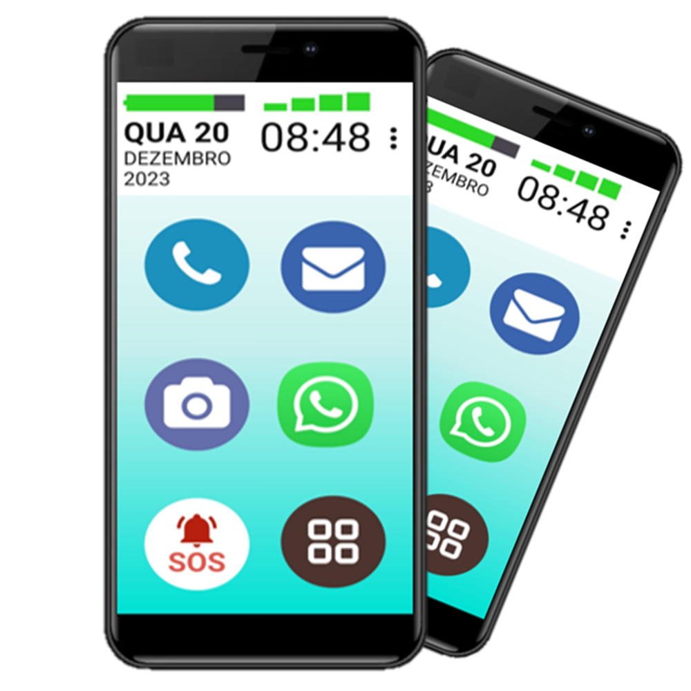 SMARTPHONE VOVÔ&VOVÓFONE 32GB 4G ICONES GRANDES ZAP FACE INSTA