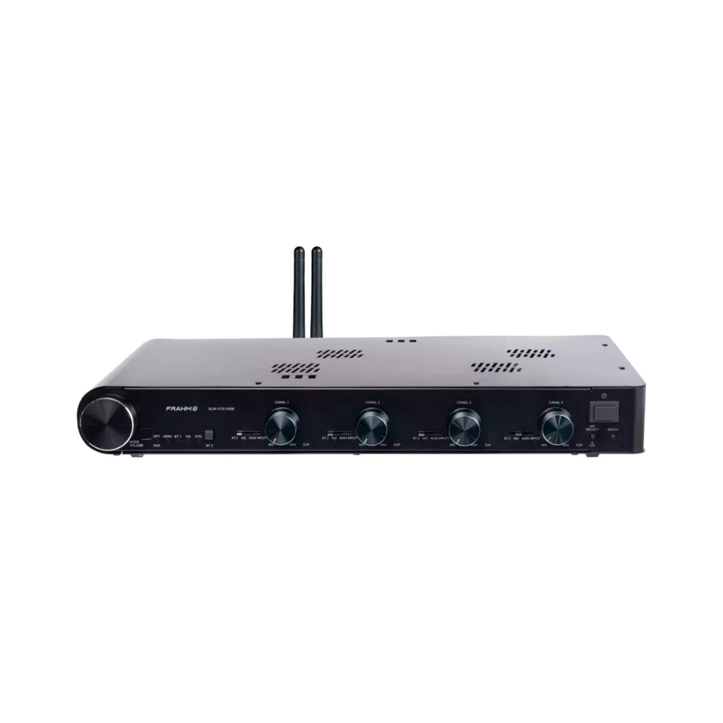 Amplificador Receiver Ambientes Slim Frahm 4700 Hdmi 4 Ohms - Audio