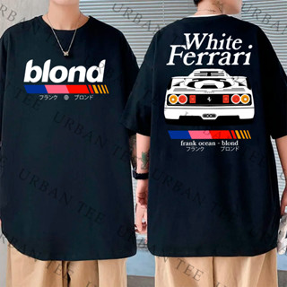Camiseta Basica Algodao Frank Ocean Blond White Ferrari Vintage Album Unissex