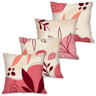 Kit 04 Capas de Almofada Decorativas Minimalista Decore 45x45 em Oferta na Shopee
