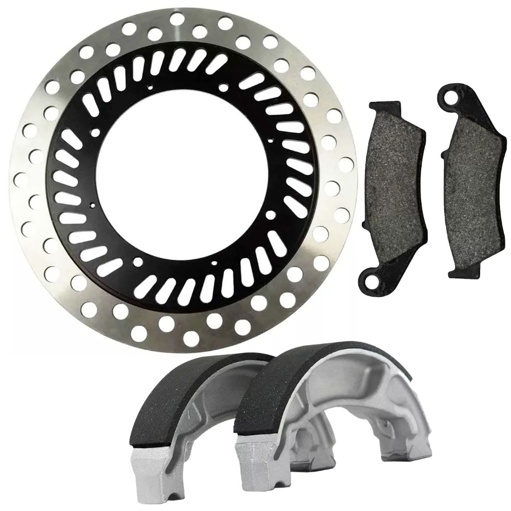 Disco de Freio Xr250 Tornado com Pastilhas e Patim Freio Traseiro