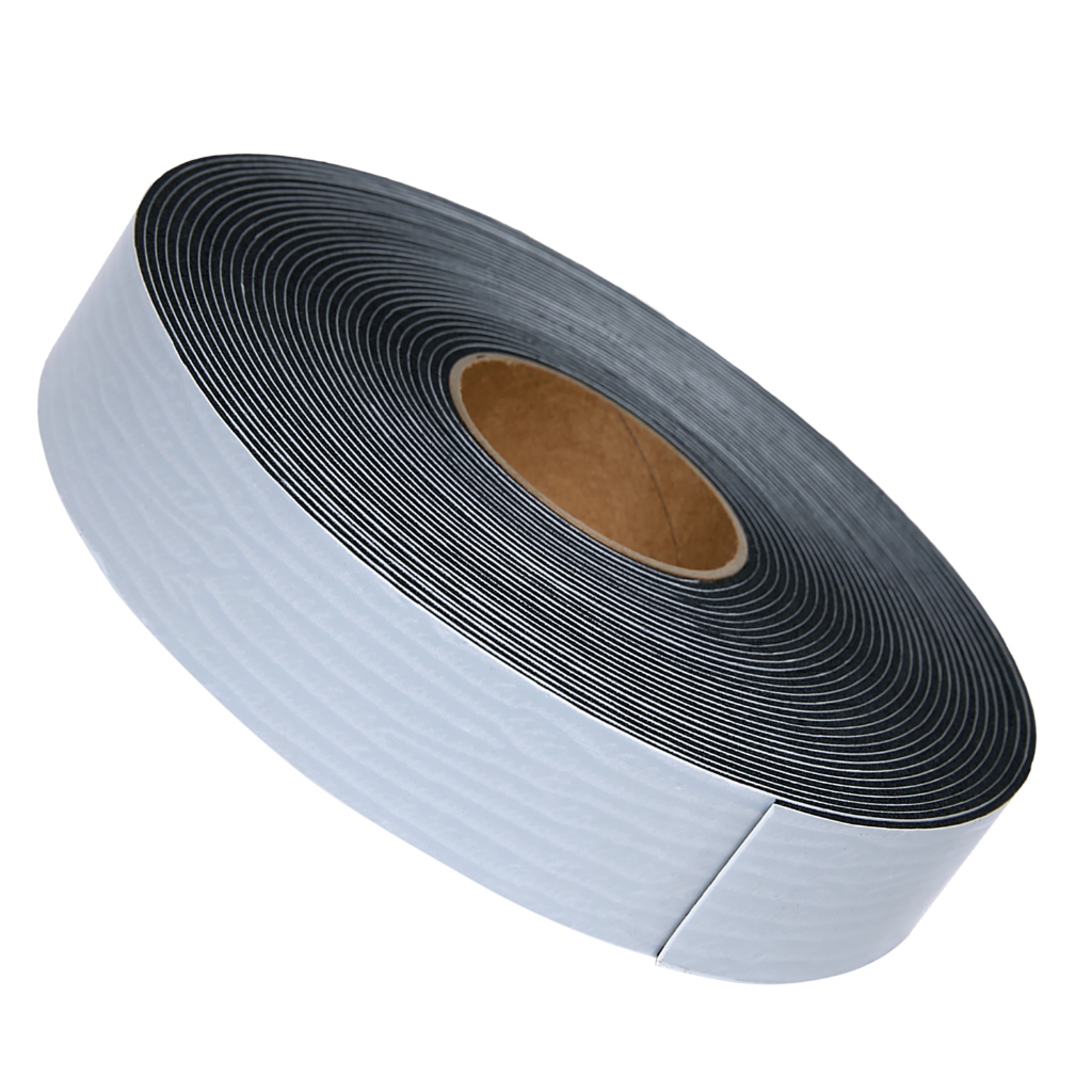 Fita Espuma EVA Preto Autocolante 30mm X 2mm X 10m Tipo Borracha Vedação e Anti Ruido — imagem 2 de 2