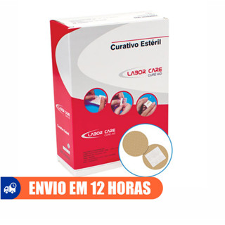 Curativo Redondo 500un Bege Blood Stop Bandagem Labor Import