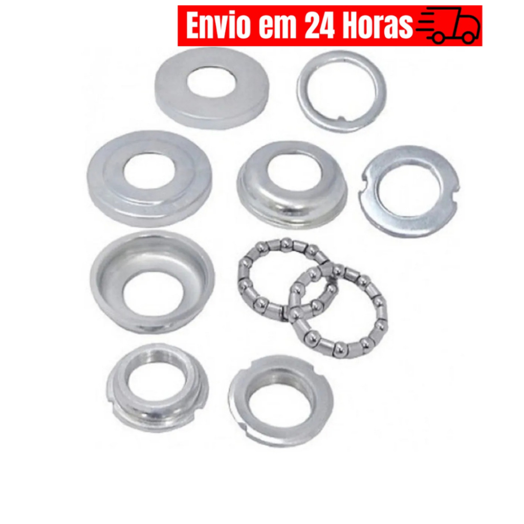 Jogo Caixa Grossa Movimento Central 45mm Para Monobloco Bike