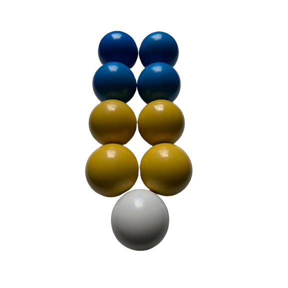 JOGO P/ SINUCA SNOOKER BILHAR 4X4X1  54MM