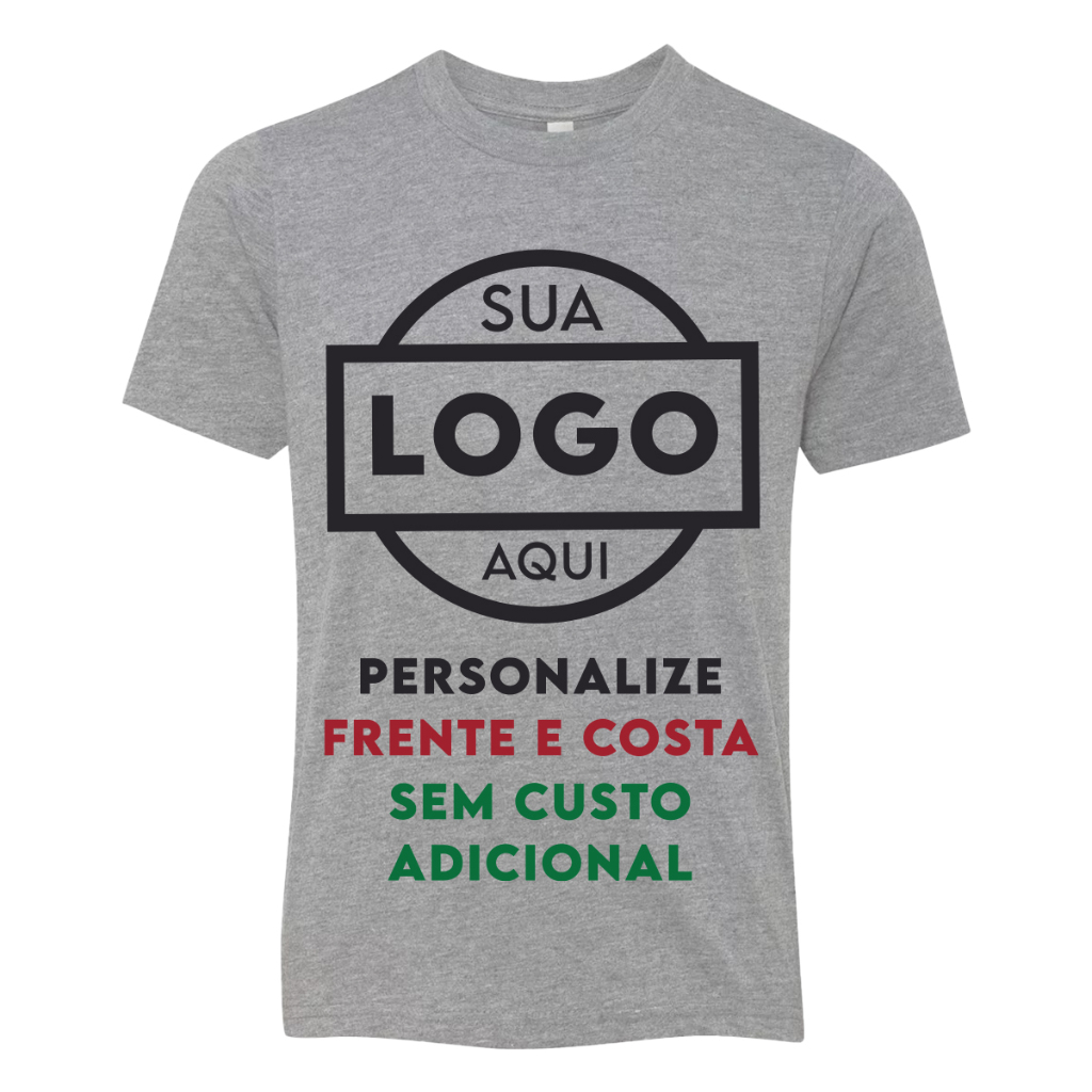 Camisa Camiseta Blusa Personalizada Com Sua Estampa Logo Imagem