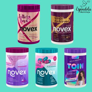 Creme de Tratamento Novex 1kg Belle Pura Longo Poderoso Toin Hialurônico e Multivitamínico