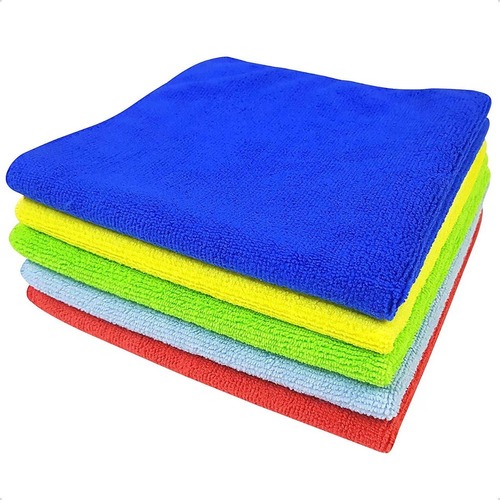 Kit 4 Flanela Microfibra Limpa Vidro Pia Pano Multiuso em Oferta na Shopee