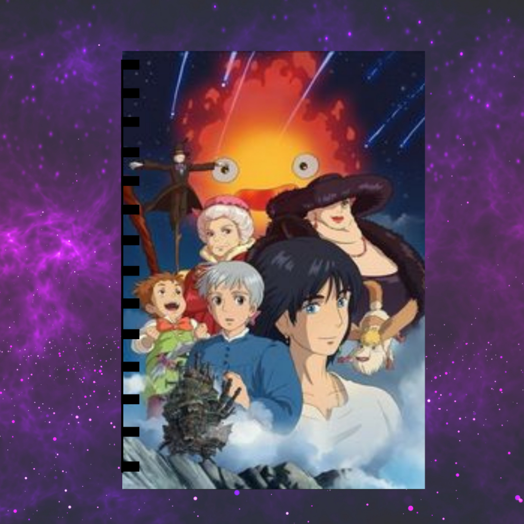 Caderno de anotações Animes Studio Ghibli garra e capa plástica A5