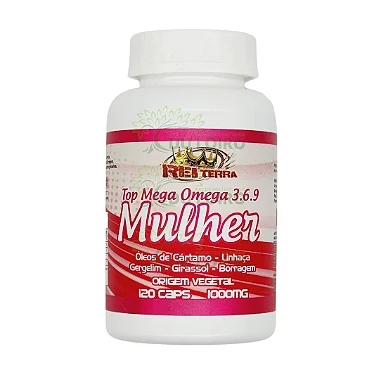 Top Mega Omega Mulher - 120 Caps 1000mg
