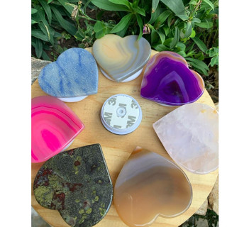 Suporte para Celular em Pedra Natural ("Pop Socket")