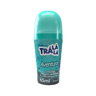 Desodorante Infantil Roll-on Trá Lá Lá Aventura 65ml Sem Aluminio e Alcool Etilico