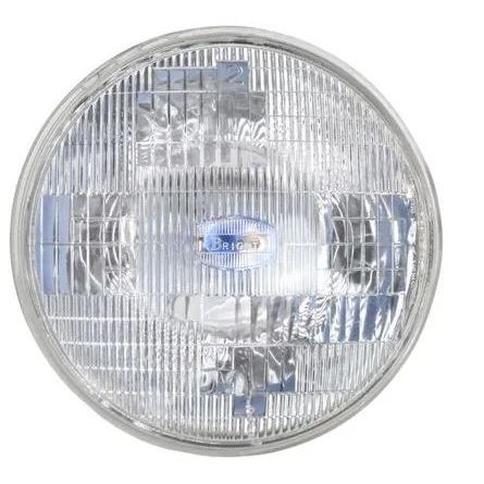 Farol Sealed Beam Grande Toyota bandeirante 75X50W 12V 180MM Selado Silibim cada Universal