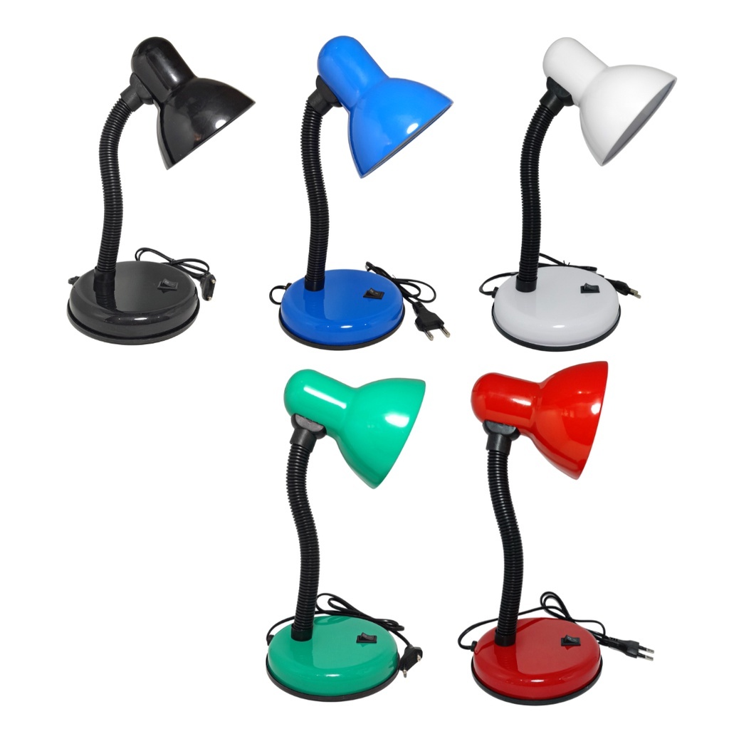 Abajur Luminária Mesa Base Flexível Dobrável Articulável em Oferta na Shopee