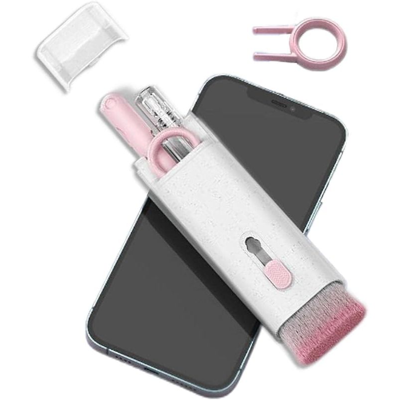 kit de escova de limpeza de teclado 7 em 1 multifuncional portátil para computador/fone de ouvido/ferramentas