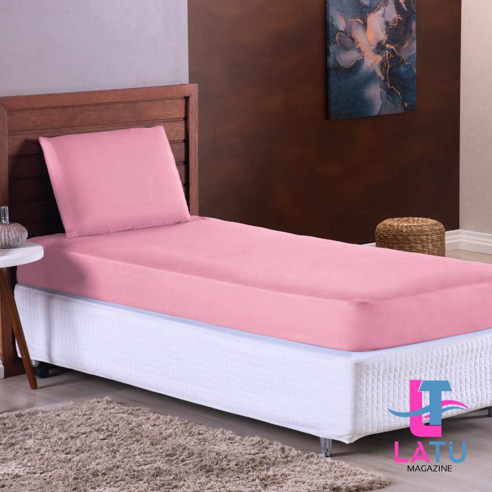 Jogo de Lençol Solteiro 400 Fios 2 Peças PERCAL - PROMOÇÃO - Com Elástico a Volta Toda em Oferta na Shopee